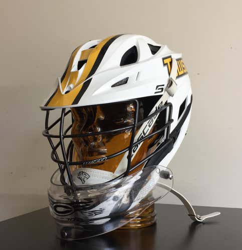 White Cascade S Helmet Adult