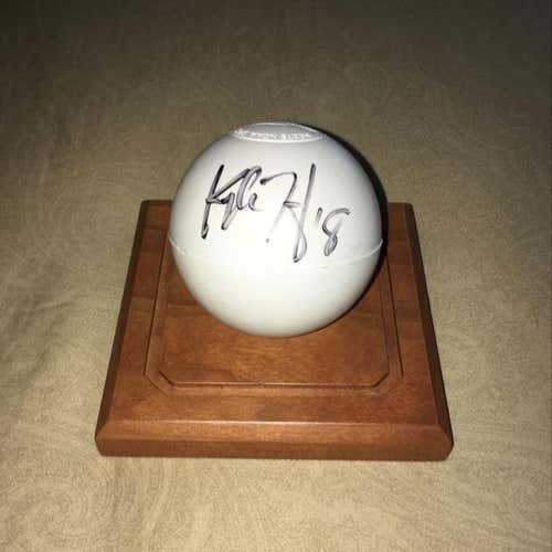 Kyle Harrison #18 Signed Ball
