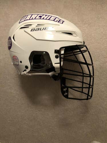 Bauer IMS 11.0 Box Lacrosse Helmet with Under Armour Mask
