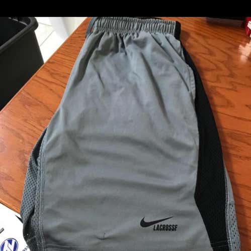Nike Lacrosse Dri Fit Shorts Size Large