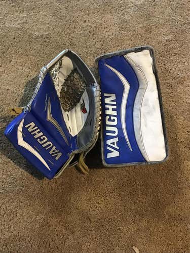 Vaughn Velocity V7 Pro Spec Goalie Glove & Blocker Regular Senior