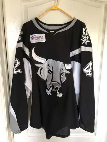 Reebok Game Jersey San Antonio Rampage AHL game worn jersey size 56