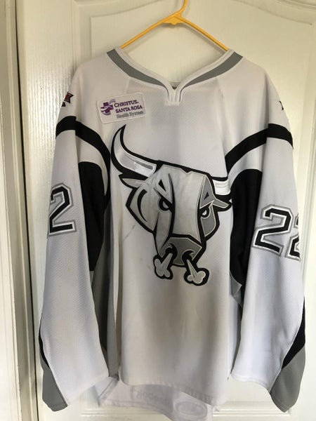 Reebok Game Jersey San Antonio Rampage AHL game worn Size 56 white in color