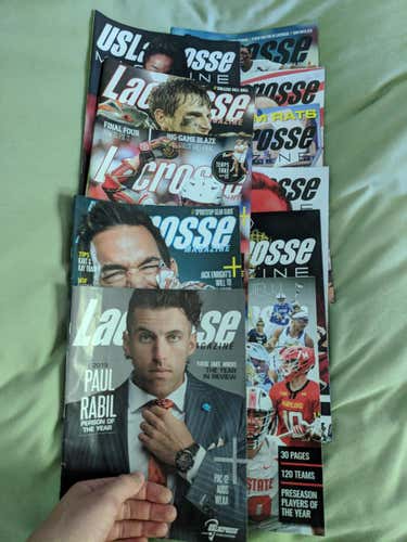11 US Lacrosse Magazines