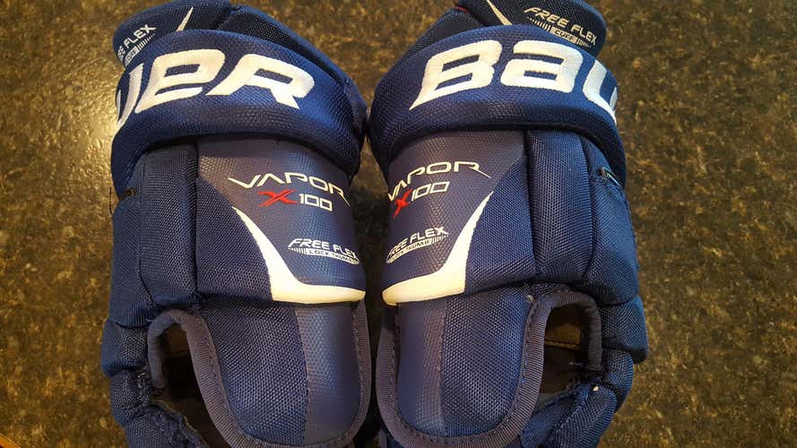 New Bauer Vapor X100 13" Gloves Senior
