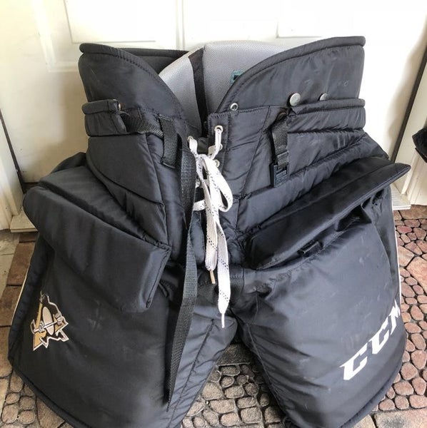 CCM HPG12A Penguins Pro Return Goal Pants Size L