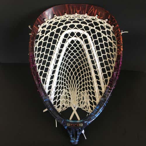 Custom Dyed Warrior Void w/ 15D G3 Semi-Soft Mesh - Goalie Head