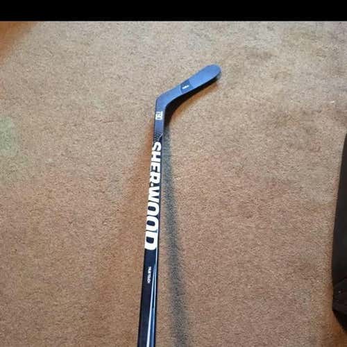 Used right-handed Sherwood T90 hockey stick