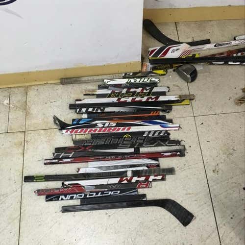25 Random Hockey Stick Pieces For Building Projects