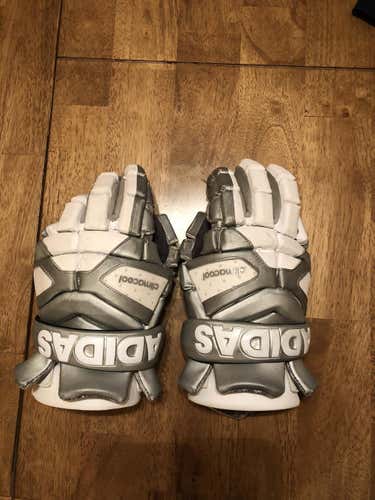 Adidas Freak Grey Gloves Used