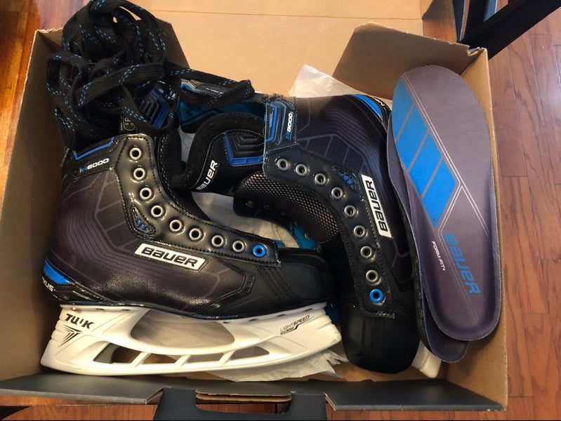 Nexus N8000 Skates - With Speedplates and Powerfoot Inserts!