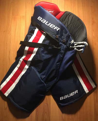 Navy Bauer X60 Pants Senior Medium