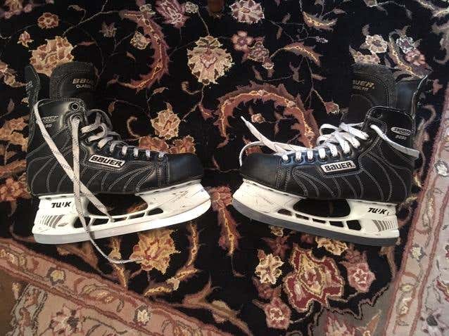 Bauer 8090 Used Ice Hockey Skates Size 9.0D