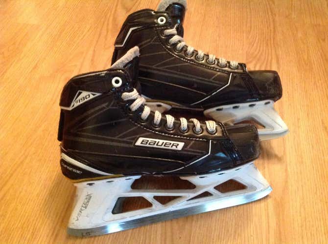 Bauer Supreme s190 Goalie Skates Size 5d