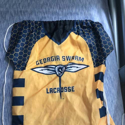 Georgia Swarm Lacrosse Bag With Miles Thompson