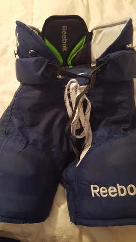 Reebok 16K Pants Junior Small Navy Blue