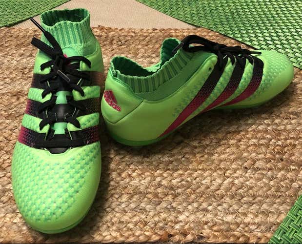 Brand New Lime Green Adidas Youth Soccer cleats Size 3