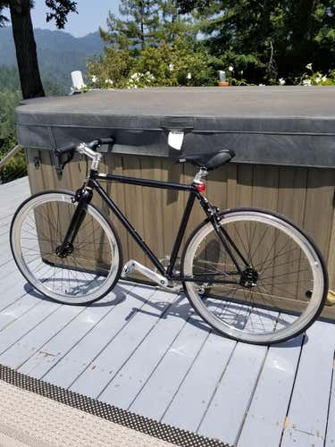 State Bicycle 52cm Road Bike Matte Black / Silver *Discontinued Model*