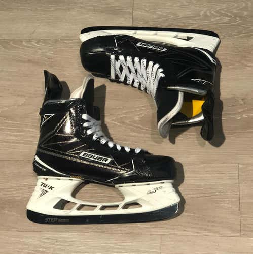 Pro Stock Capitals Orlov Bauer 1S 9 3/4 Skates With Stepsteel