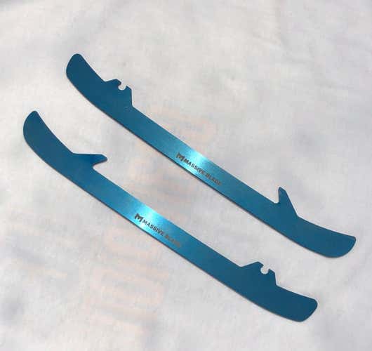 Massive Blade Bauer Lightspeed 2 runner hockey skate steel size 272 blue