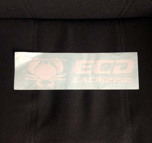 ECD Lacrosse Window Decal