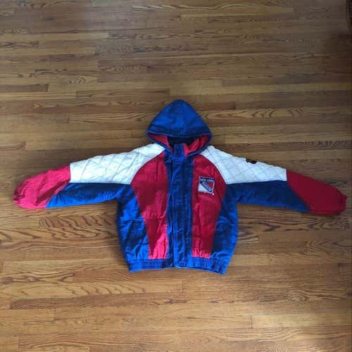 New York Rangers Heavy Winter Zip Up Jacket