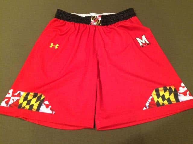 New Maryland Team Issued Under Armour Shorts
