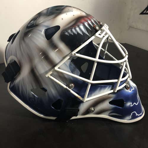 Olie Senior Polar Bear Goalie Mask Project (No Padding)