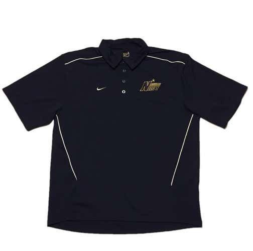 Nike Navy Lacrosse Polo