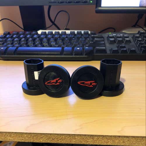 Four New Black Rocket Mesh Tapesaver Butt Ends