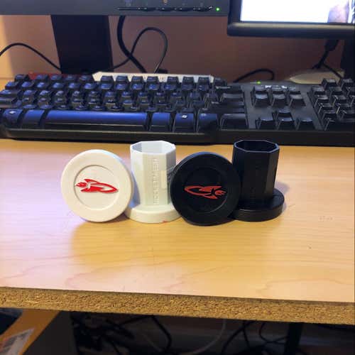 Last Chance Sale!!! - Four New Rocket Mesh Tapesaver Butt Ends - Two White Two Black!