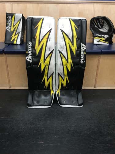 Brian's Goalie Equipment (Full Set) Senior - Subzero Pro II - Blk/Wht/Yel