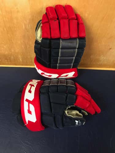 CCM 4 ROLL PRO Gloves Senior 14" Navy
