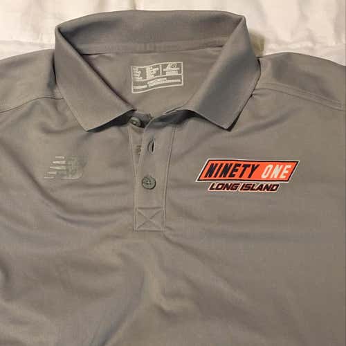 New Balance Team Ninety One Long Island 3-Button Polo Men’s Medium