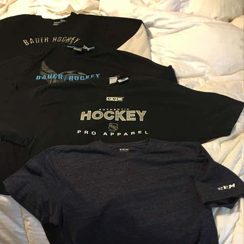 Lot Of 4 Hockey Tees