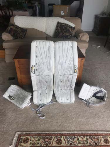 Brian's Subzero 2 Pads + Blocker w/ Custom Factory Mad Glove