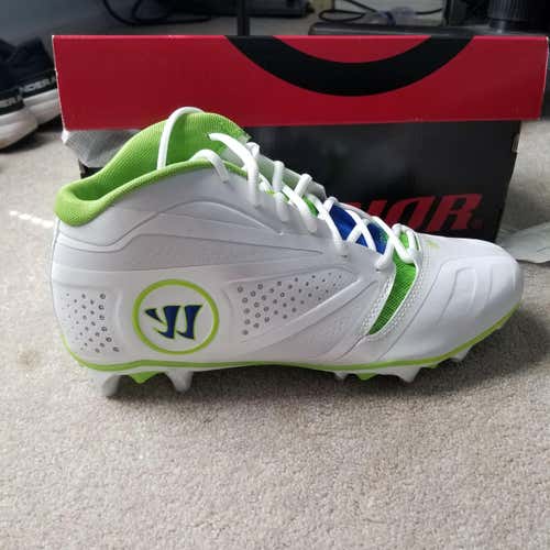 Brand New Warrior Burn 7.0 Headstrong Mid Cleats Size (11.5)