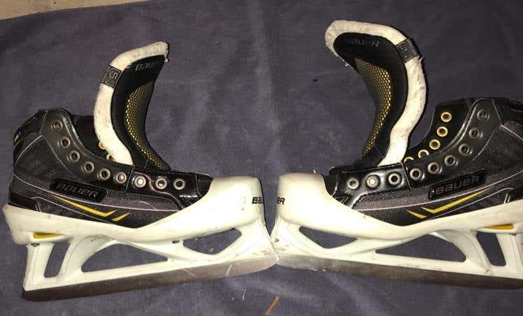 Bauer Supreme One. 9 Goalie Skates Size 5D.          ID-4