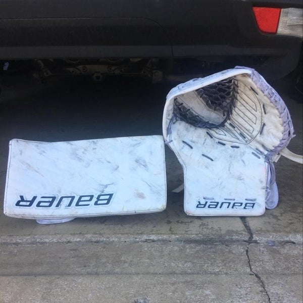 Bauer S190 senior glove And Blocker