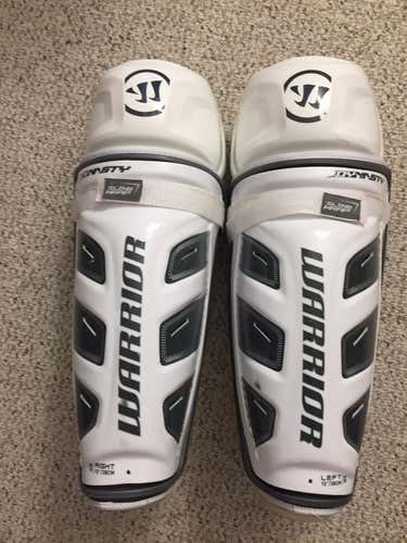 Warrior Dynasty AX1 Shin Pads Senior 15 inches