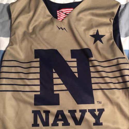 Large Navy Lacrosse Pinnie