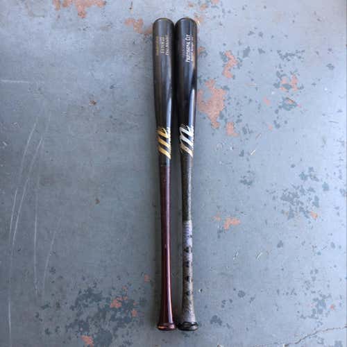 2 Marucci Wood Bats $145