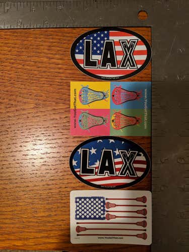 YouGotThat.com stickers 4 pack (2"x3")
