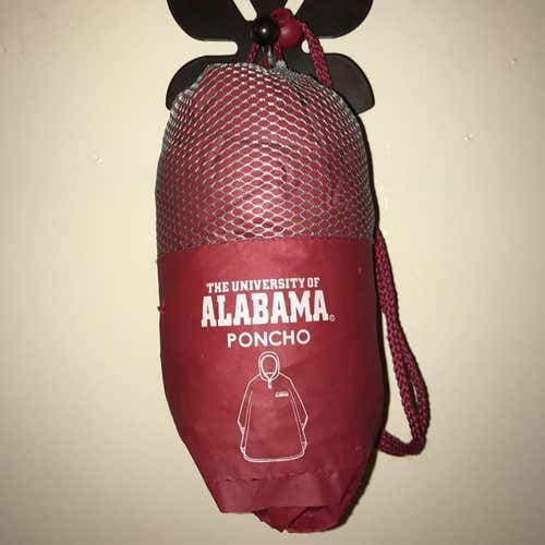 ALABAMA RAIN POCHO W/ CARRYING BAG