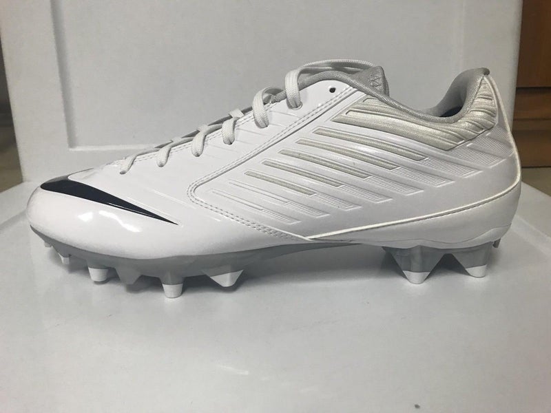 NEW NIKE VAPOR SPEED TD LOW CLEATS ICY WHITE SIZE 12