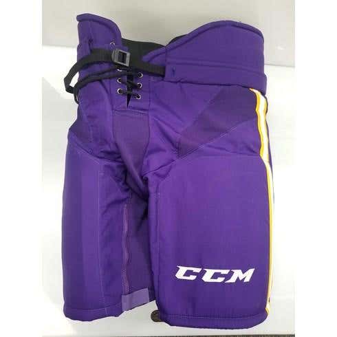 LA Kings Game Used CCM HP35 Pants Senior Large Vintage Colors ~ Derek Forbort