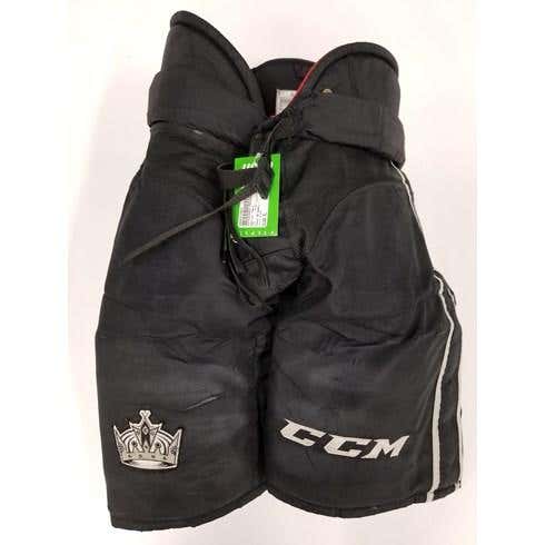 USED CCM LA KINGS PRO STOCK PANTS SENIOR XL BLACK - MERSCH SKU S000312803