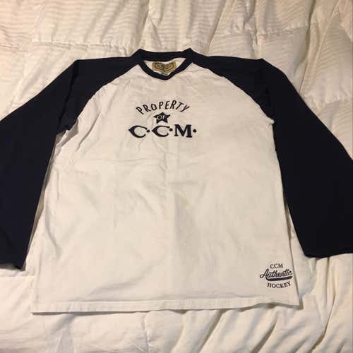 Property Of CCM Hockey 3/4 Sleeve Shirt Men’s XXL