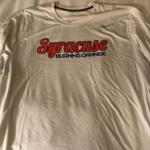 New Nike Syracuse Burning Orange Dri Fit