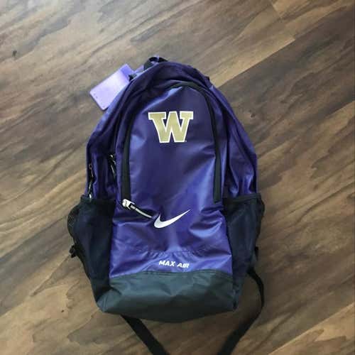Nike Air Max University Of Washington Team Issued Backpack